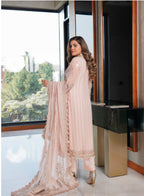 SITARA- 3 piece Embroidered Chiffon Suit