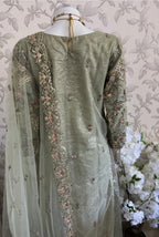 PEARLS- Luxury Hand Embellished Pakistani 3 piece sharara Suit