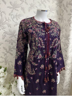 HUSN-E-EID  3 pieces Embroidered viscose Suit