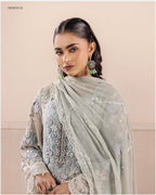 THREADS-3 piece Embroidered Chiffon Suit