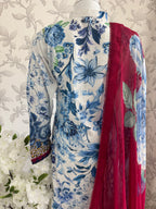 COCO by ZSH- 3 piece Printed Lawn Suit (original )