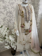 UJAALA- 3 pieces Embroidered Pakistani Suit
