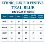 ETHNIC LUX- 3 Piece  embroidered viscose Suit