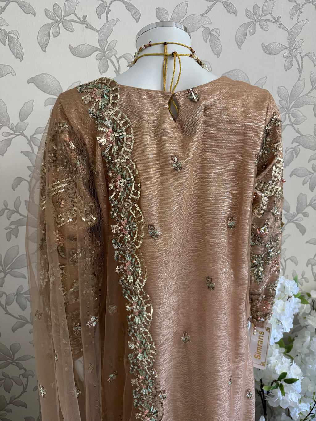 PEARLS     Luxury Hand-Embellished Pakistani 3 piece Suit