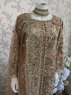 PEARLS     Luxury Hand-Embellished Pakistani 3 piece Suit