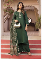 ALARA-3 piece Embroidered Viscose suit