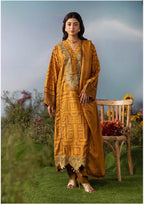 M PRINTS by simrans-3 Piece Embroidered Suit