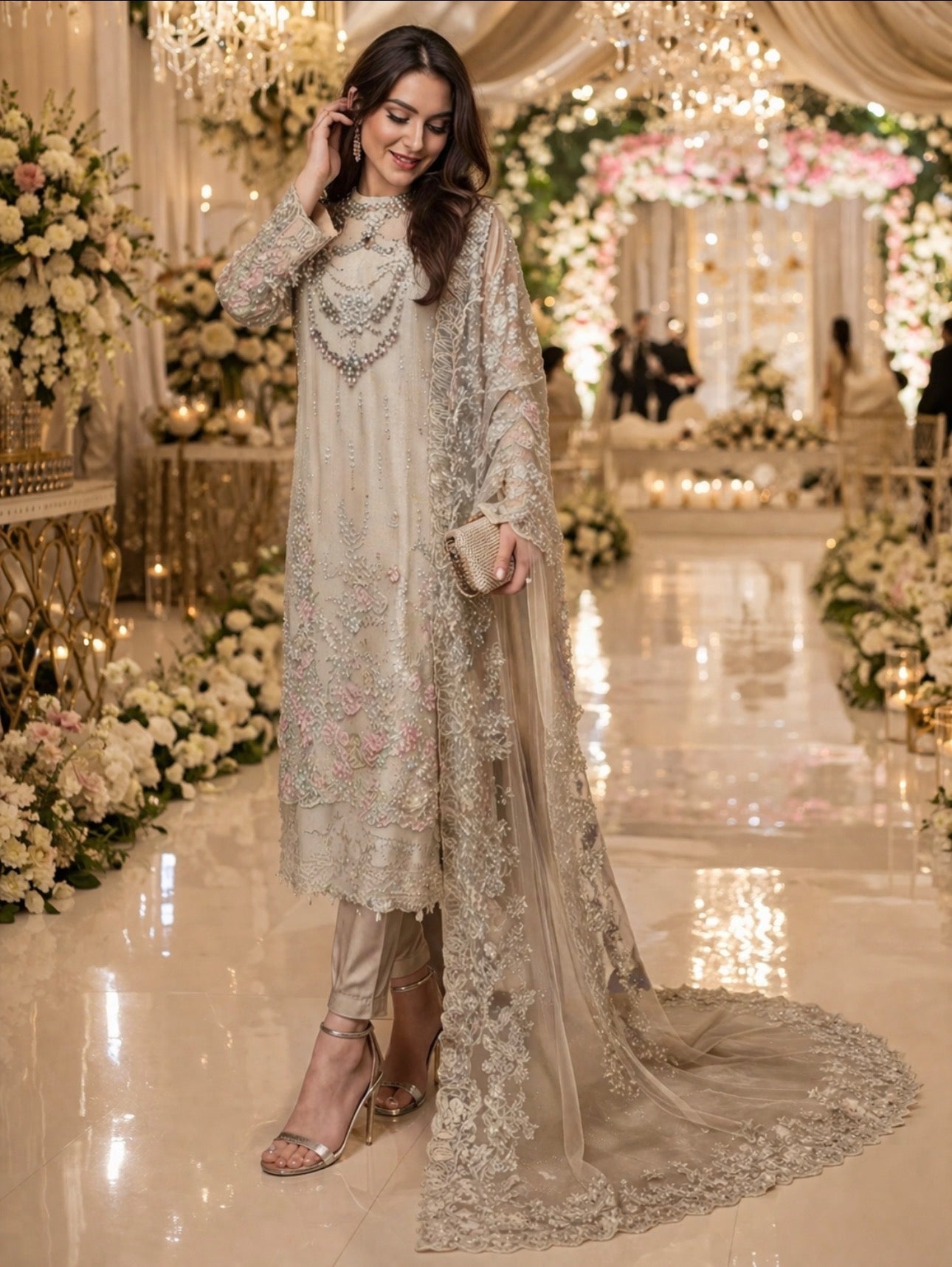 Luxury Embroidered Chiffon Collection