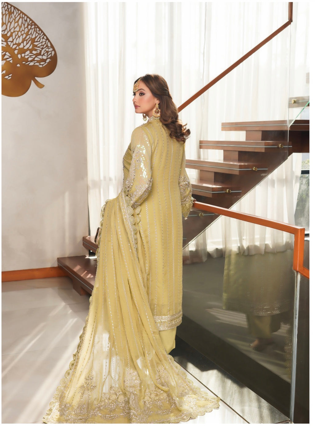 SITARA- 3 piece Embroidered Chiffon Suit