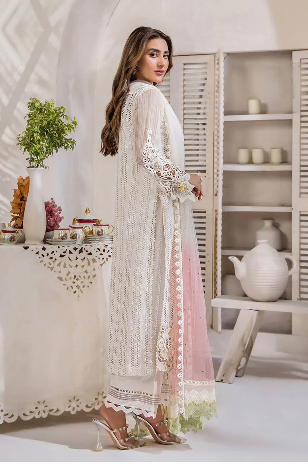 UJAALA- 3 pieces Embroidered Pakistani Suit
