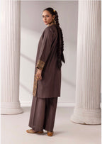 MB Lux- 4 piece Embroidered khadder Jacket Suit