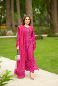 3 piece Embroidered Lawn Suit