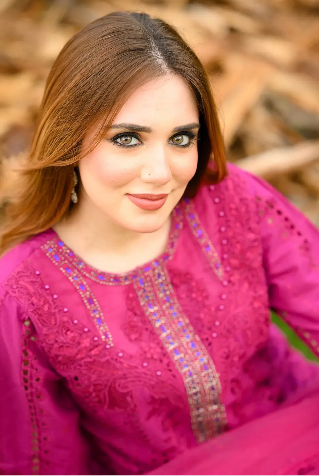 3 piece Embroidered Lawn Suit