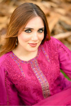 3 piece Embroidered Lawn Suit
