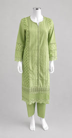 SUMAIRA- 3 piece chikankari Lawn suit