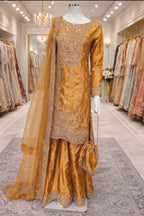 RANGOLI - 4 piece Embroidered Silk Suit