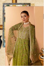 ANARKALI- 3 piece Embroidered suit