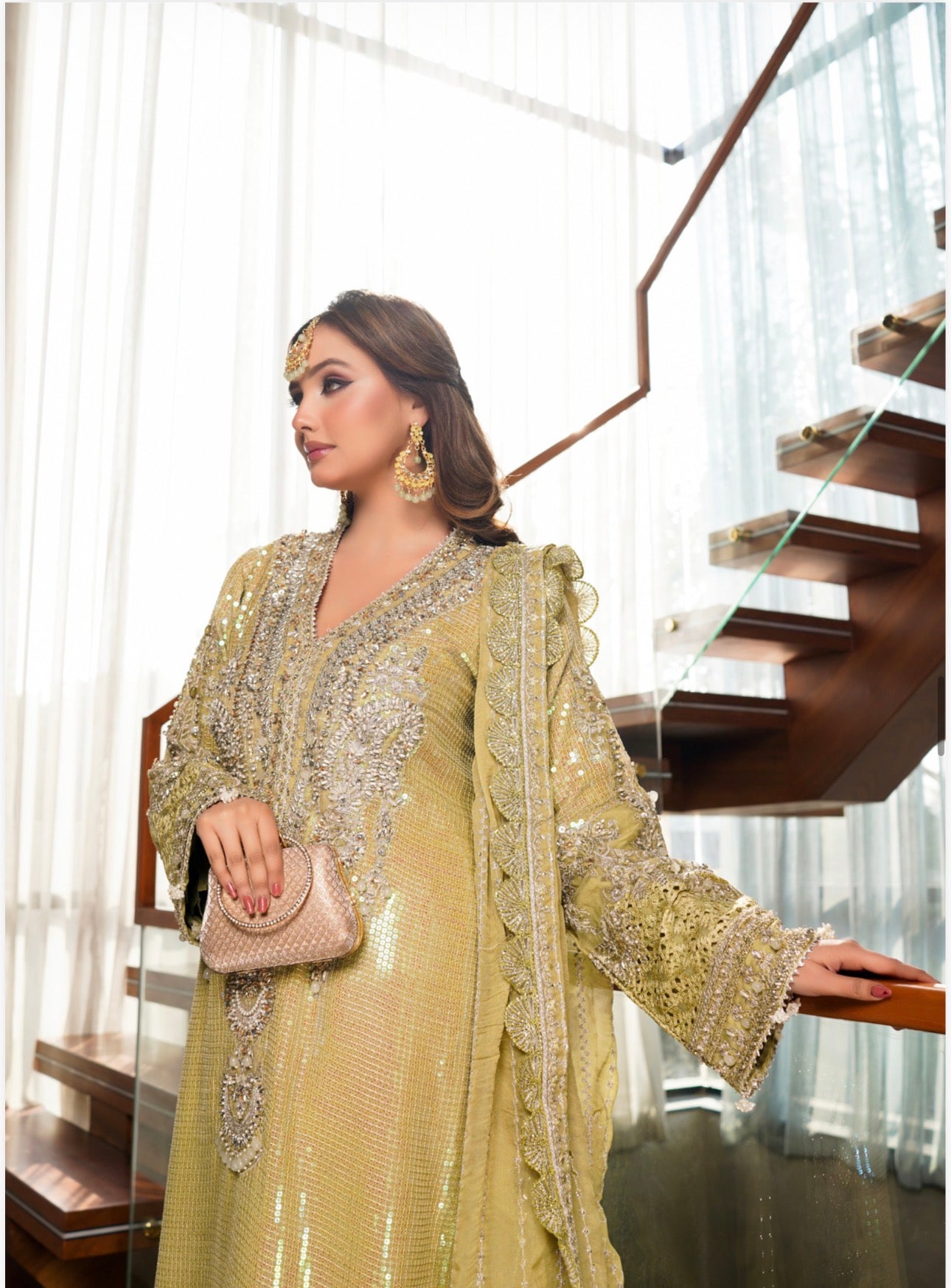 SITARA- 3 piece Embroidered Chiffon Suit