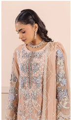 THREADS-3 piece Embroidered Chiffon Suit