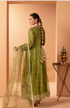 ANARKALI- 3 piece Embroidered suit