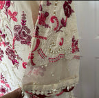 Rose Blossom-3 piece Luxury Embroidered Suit