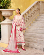 Rose Blossom-3 piece Luxury Embroidered Suit