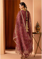 ANARKALI- 3 piece Embroidered suit