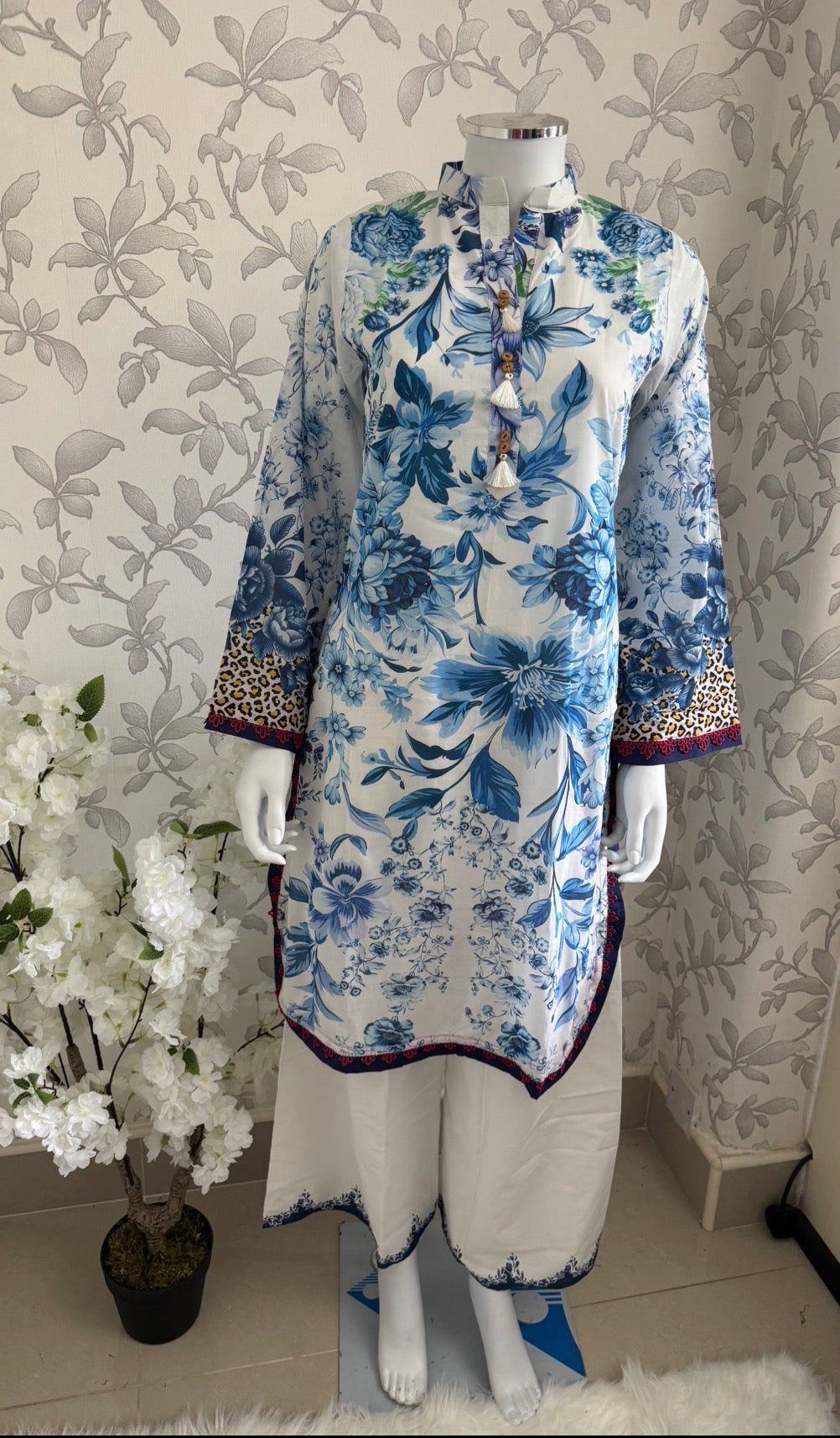 COCO by ZSH- 3 piece Printed Lawn Suit (original )