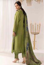 M PRINTS by simrans-3 Piece Embroidered Suit