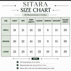 SITARA- 3 piece Embroidered Chiffon Suit