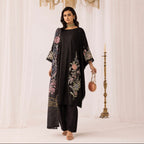M Prints inspired Embroidered 3-Piece Suit | Pakistani Designer Dress