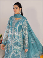 SONIYA-3 piece Embroidered Chiffon Suit