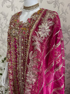 SAFINA- 3 pieces heavy Embroidered silk Suit