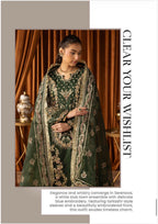 SANGEET- 3 piece heavy Embroidered soft organza Suit