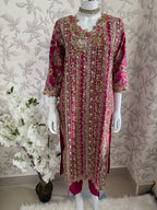 SAFINA- 3 pieces heavy Embroidered silk Suit