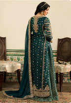 NAZLEEN- 3 piece embroidered Chiffon Suit