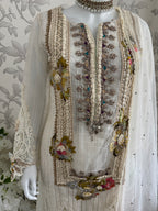 UJAALA- 3 pieces Embroidered Pakistani Suit