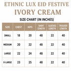 ETHNIC LUX- 3 Piece embroidered viscose Suit