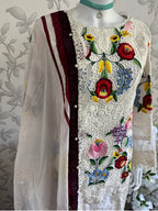 Maria B Luxury Lawn 2026-10A ( original)