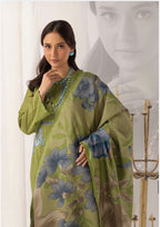 M PRINTS by simrans-3 Piece Embroidered Suit