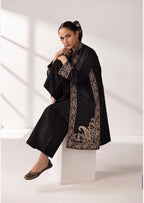 MB Lux- 4 piece Embroidered khadder Jacket Suit
