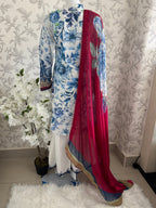 COCO by ZSH- 3 piece Printed Lawn Suit (original )