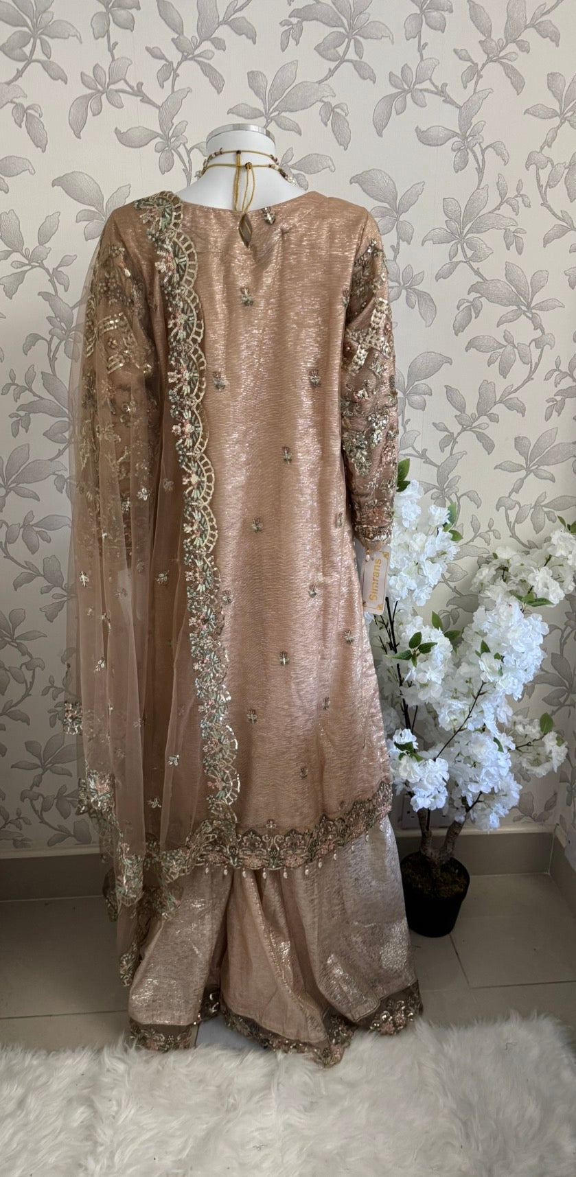 PEARLS     Luxury Hand-Embellished Pakistani 3 piece Suit