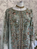 PEARLS Luxury Hand-Embellished Pakistani 3 pcs Suit