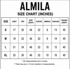 ALMILA- 3 pieces Embroidered Dhanak Suit