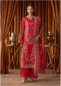 SANGEET- 3 piece heavy Embroidered soft organza Suit