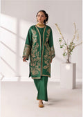 MB Lux- 4 piece Embroidered khadder Jacket Suit
