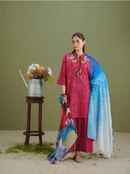 COCO by ZSH- 3 piece Printed Lawn Suit (original)