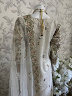 PEARLS -Pearl Champagne Hand-Embellished Luxury 3 pcs Suit