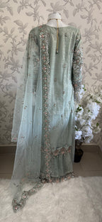 PEARLS Luxury Hand-Embellished Pakistani 3 pcs Suit